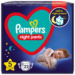 Pampers Night Pants, diapers, size 5, 12-17 kg, 22 pcs Pampers Night Pants, diapers, size 5, 12-17 kg, 22 pcs