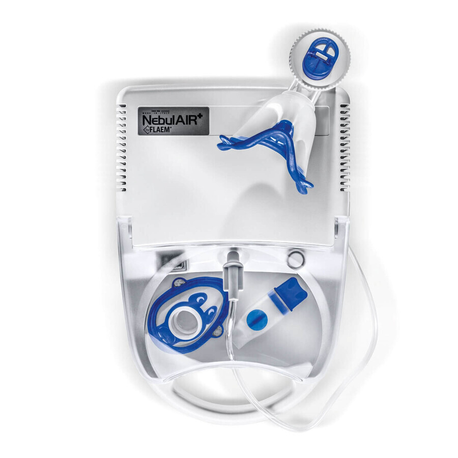 Flaem NebulAir+, the pneumatic piston inhaler for children and adults