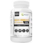 Wish Activated Coconut Carbon 250 mg, powder, 250 g Wish Activated Coconut Carbon 250 mg, powder, 250 g