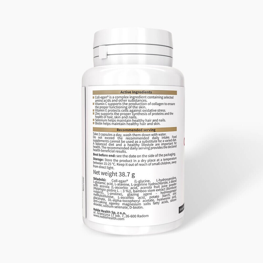 Noble Health Class A CollaVegan, 60 capsules