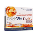 Olimp Gold-Vit D3 + K2 4000 IU, 30 capsules Olimp Gold-Vit D3 + K2 4000 IU, 30 capsules