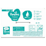 Pampers Harmonie Aqua, wet wipes, 15 x 48 pcs Pampers Harmonie Aqua, wet wipes, 15 x 48 pcs