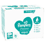 Pampers Harmonie Aqua, wet wipes, 15 x 48 pcs Pampers Harmonie Aqua, wet wipes, 15 x 48 pcs