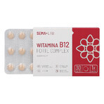 SEMA Lab Vitamin B12 Forte Complex, 30 film-coated tablets SEMA Lab Vitamin B12 Forte Complex, 30 film-coated tablets