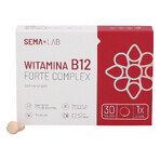SEMA Lab Vitamin B12 Forte Complex, 30 film-coated tablets SEMA Lab Vitamin B12 Forte Complex, 30 film-coated tablets