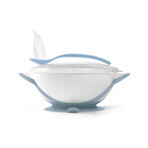 BabyOno, bowl with suction cup and spoon, 1063/05, for babies and children, 300 ml, 1 pc BabyOno, bowl with suction cup and spoon, 1063/05, for babies and children, 300 ml, 1 pc