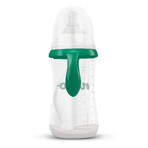 Neno bottle, anti-colic bottle for feeding and learning to drink, with dummy and weighted tube, from 6 months, 300 ml Neno bottle, anti-colic bottle for feeding and learning to drink, with dummy and weighted tube, from 6 months, 300 ml