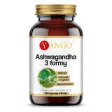 Yango Ashwagandha 3 forms, 90 capsules