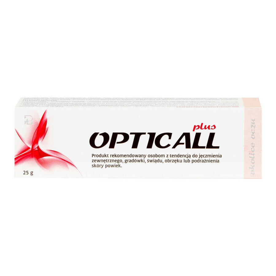 Opticall Plus, eyelid ointment, 25 g