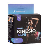 4yourhealth Kinesio Tape, kinesiology tape, pink, 5 cm x 5 m
