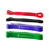 4yourhealth Power Band, rubber exercise set, 4 pieces
