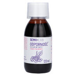 SEMA Lab Immunity, sirop pentru copii de la 3 ani și adulți, aromă de zmeură SEMA Lab Immunity, sirop pentru copii de la 3 ani și adulți, aromă de zmeură