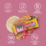 Bakalland BA! Graanreep, aardbei en quinoa, zonder toegevoegde suikers, 30 g Bakalland BA! Graanreep, aardbei en quinoa, zonder toegevoegde suikers, 30 g