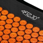 4Fizjo Acupressure Mat, Large Acupuncture Mat with Cushion, 110cm x 42cm, Black and Orange 4Fizjo Acupressure Mat, Large Acupuncture Mat with Cushion, 110cm x 42cm, Black and Orange
