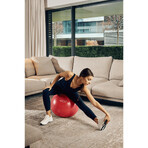 4Fizjo, anti-explosion gym ball, red, 55 cm 4Fizjo, anti-explosion gym ball, red, 55 cm