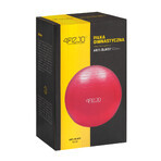 4Fizjo, anti-explosion gym ball, red, 55 cm 4Fizjo, anti-explosion gym ball, red, 55 cm