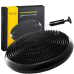 4Fizjo, PRO+ sensory pillow, disc, with pump, black, 33 cm 4Fizjo, PRO+ sensory pillow, disc, with pump, black, 33 cm