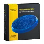 4Fizjo, PRO+ sensory cushion, disc, with pump, blue, 33 cm 4Fizjo, PRO+ sensory cushion, disc, with pump, blue, 33 cm