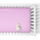 Sheet with elastic, 95x65 cm, Lilac, Tuxi