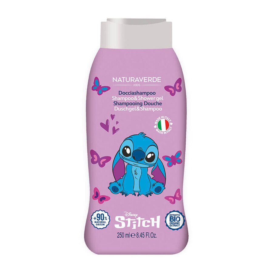 Stitch shampoo and gel, 250 ml, Naturaverde