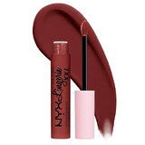 Matte Liquid Lipstick, NYX Professional Makeup, Lip Lingerie XXL, 08 Straps Off, 4 ml