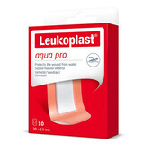 Leukoplast Aqua Pro, plasturi, 10 bucăți - Durată lungă de viață!