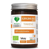 BeOrganic, Organic Turmeric BIO 90% 500 mg, 50 capsules