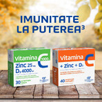 Vitamin C 1000 mg + Zn 25 mg + D3 4000 IU, 30 film-coated tablets, Fiterman Vitamin C 1000 mg + Zn 25 mg + D3 4000 IU, 30 film-coated tablets, Fiterman