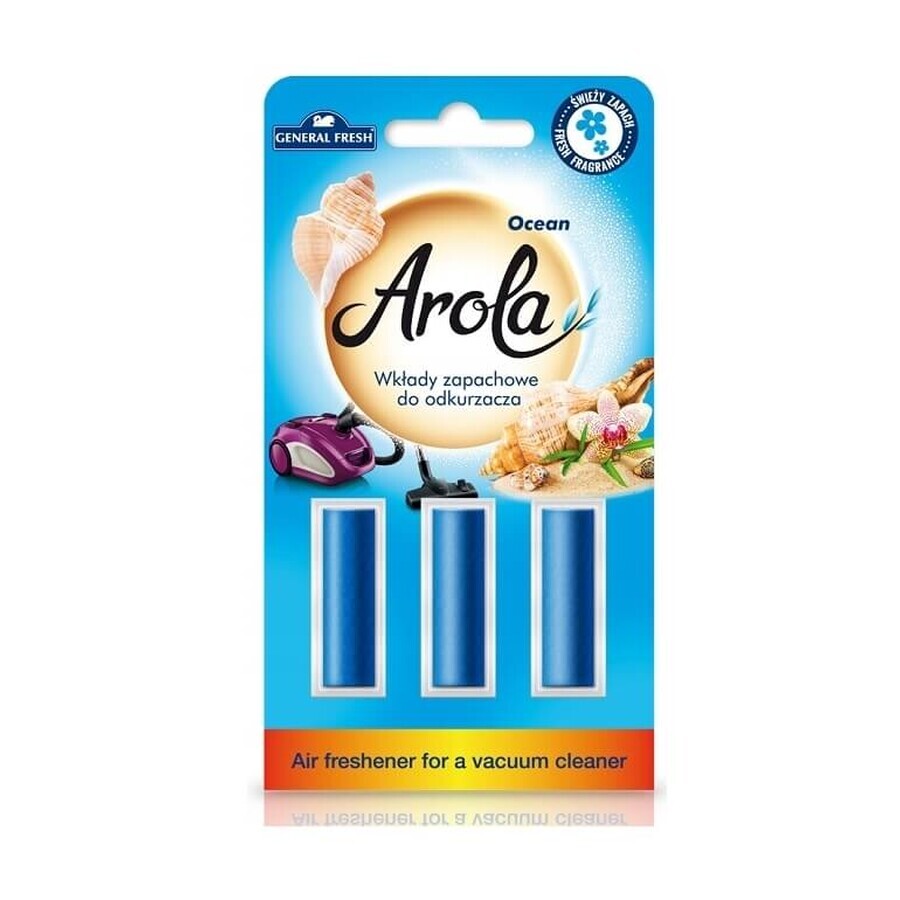 Scented cartridges for vacuum cleaner General Fresh Sea, 3 pieces