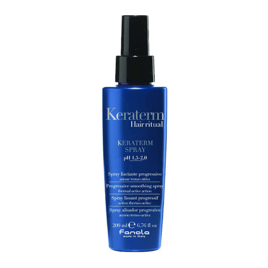 Fanola Keraterm Keraterm Hair Ritual Progressive Heat-protective spray with keratin, 200ml
