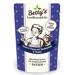 Betty's, Wet food, Chicken and baant, 100g