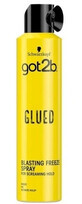 Got2B Glued Glued Blasting Freeze Freeze Wax Spray with mega strong hold, 300ml