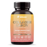 Intenson Collagen Candy with mango-maracuja flavor, 60 pills