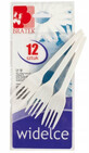 Bratek, Disposable plastic forks, 12 pieces