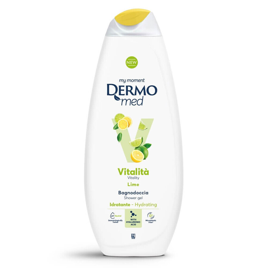 Vitalita Lime Shower Gel, 750 ml, Dermomed