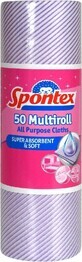 Spontex Multiroll wipes in roll 50 pcs