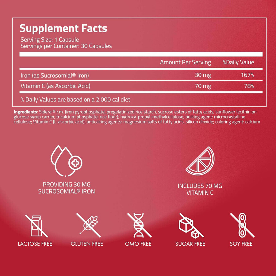 Sideral FORTE, 30 capsules, Zentiva