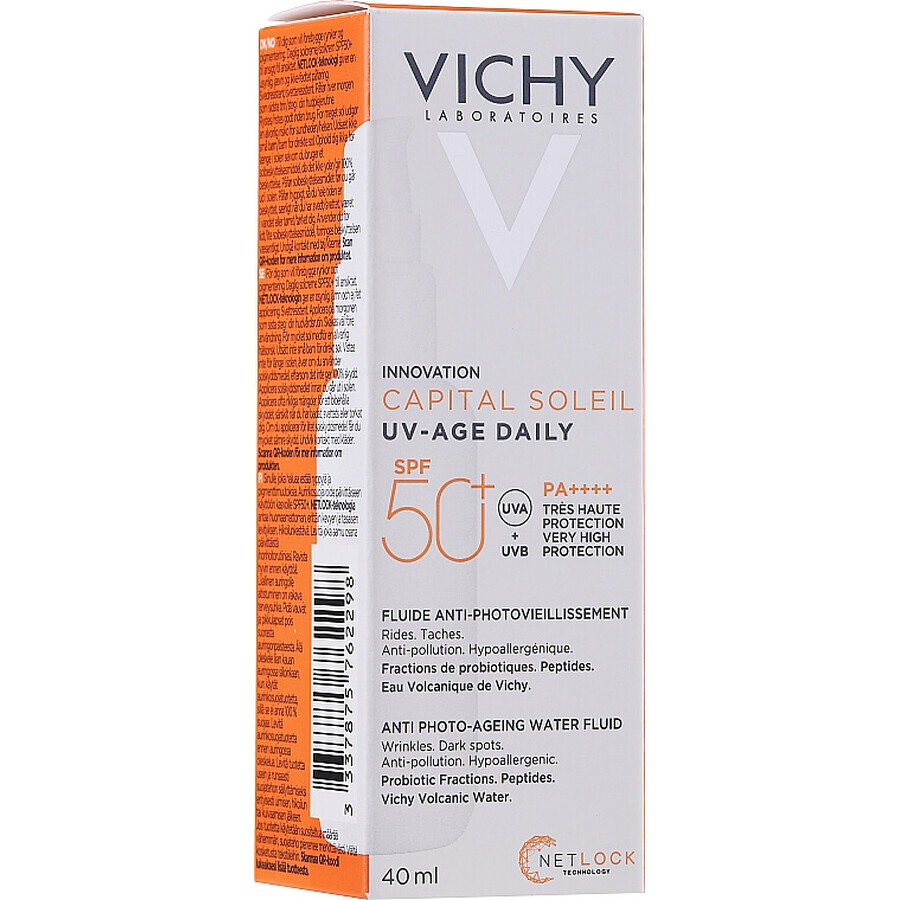 Vichy Capital Soleil UV-verouderende dagcrème SPF50+ 40 ml
