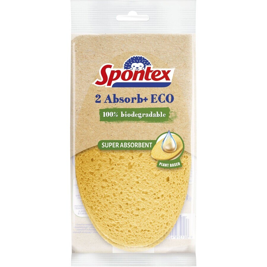 Spontex Absorb+ ECO sponge 2 pcs