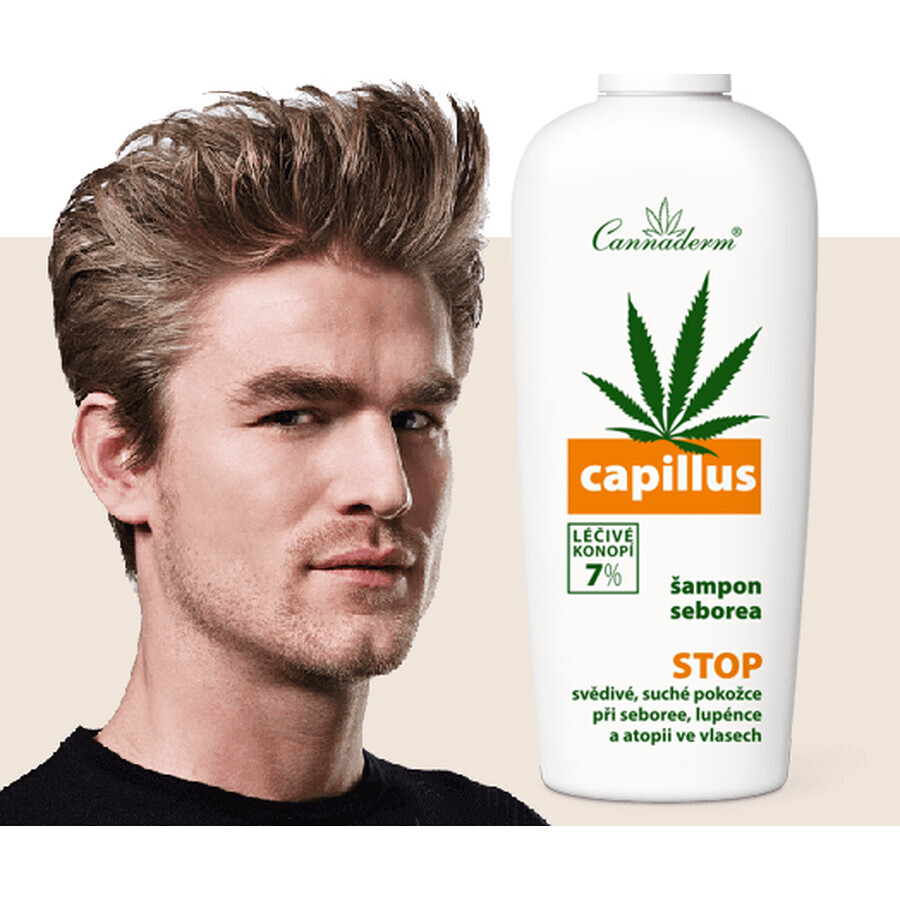 Cannaderm Capnaderm Capillus seborrhea shampoo 150 ml