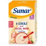 Sunar Brei mit 8 Getreidesorten Erdbeeren, Banane 210 g Sunar Brei mit 8 Getreidesorten Erdbeeren, Banane 210 g