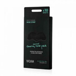 Blackhead removal charcoal strips, 10 pieces, Yadah