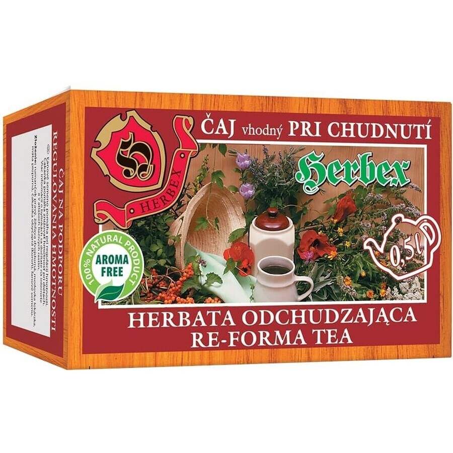 Herbex Slimming tea - herbal 20 x 3 g
