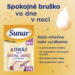 Sunar Milchbrei mit 8 Getreidesorten Pflaume, Apfel 210 g Sunar Milchbrei mit 8 Getreidesorten Pflaume, Apfel 210 g