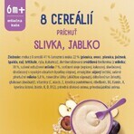 Sunar Milchbrei mit 8 Getreidesorten Pflaume, Apfel 210 g Sunar Milchbrei mit 8 Getreidesorten Pflaume, Apfel 210 g