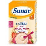Sunar Brei mit 8 Getreidesorten Erdbeeren, Himbeeren 210 g Sunar Brei mit 8 Getreidesorten Erdbeeren, Himbeeren 210 g