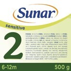 Sunar Sensitive 2 follow-up baby milk 500 g Sunar Sensitive 2 follow-up baby milk 500 g