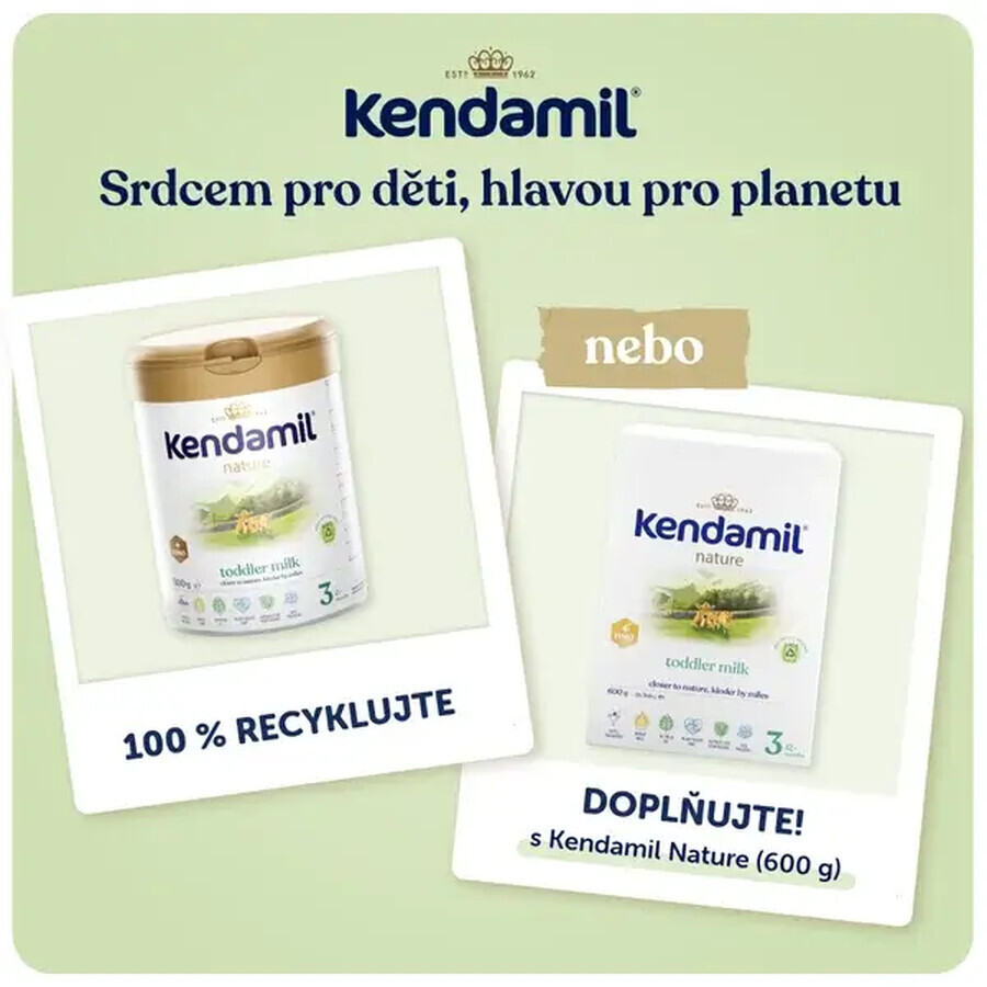 Kendamil BIO Natuur 3 HMO+ (800 g) 800 g
