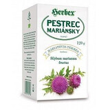 Herbex ceai vrac de ciulin de lapte, 120 g