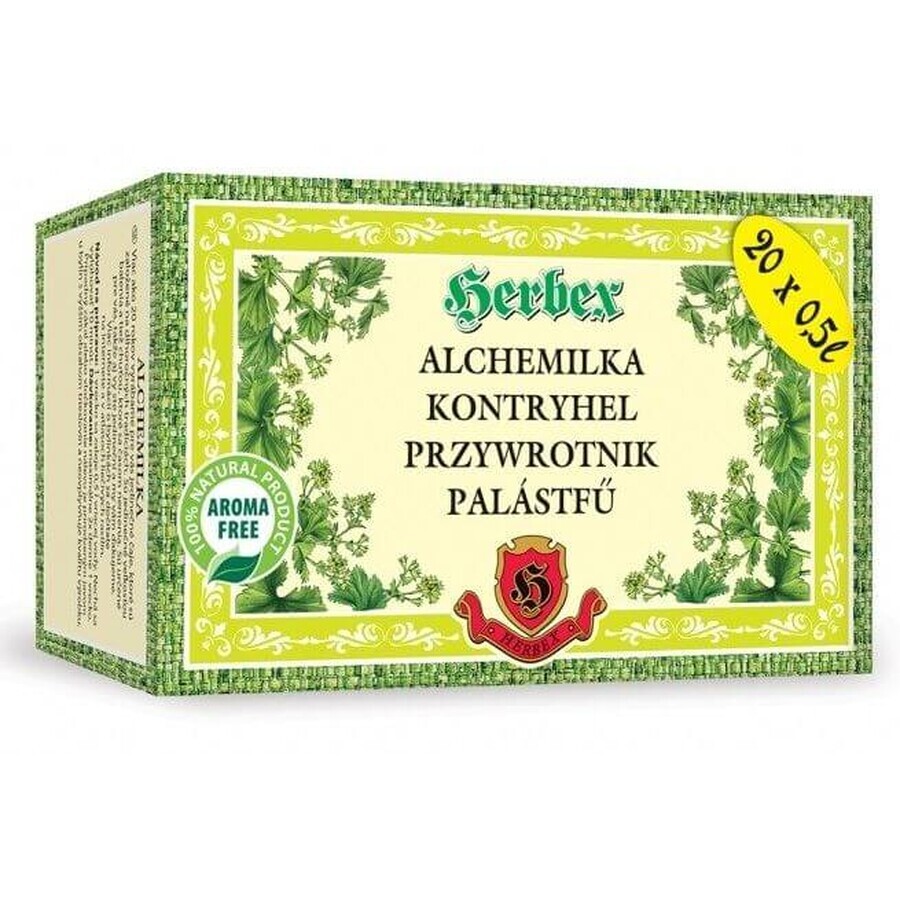 Herbex Alchemilla sage yellow-green 20 x 3 g